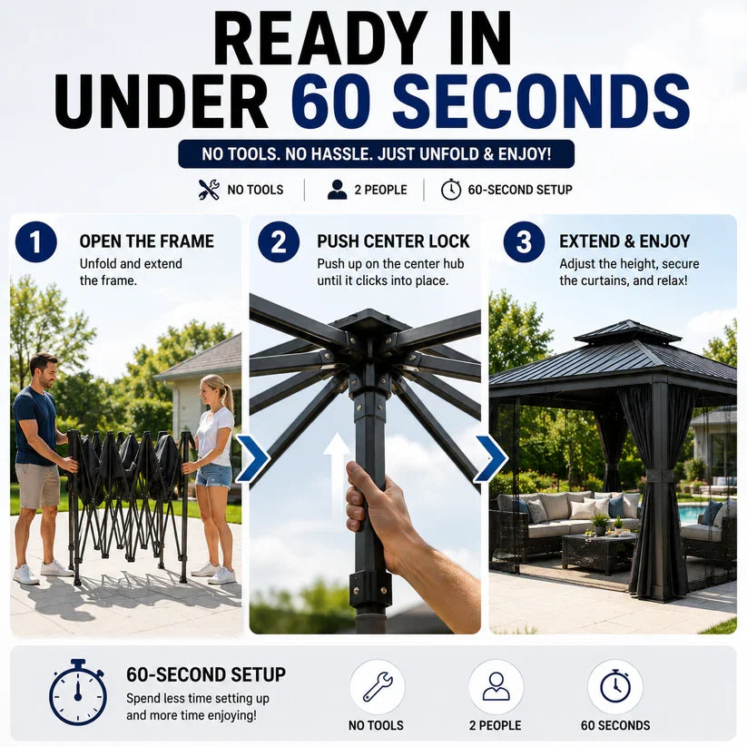 Backyard Retreat™ Gazebo