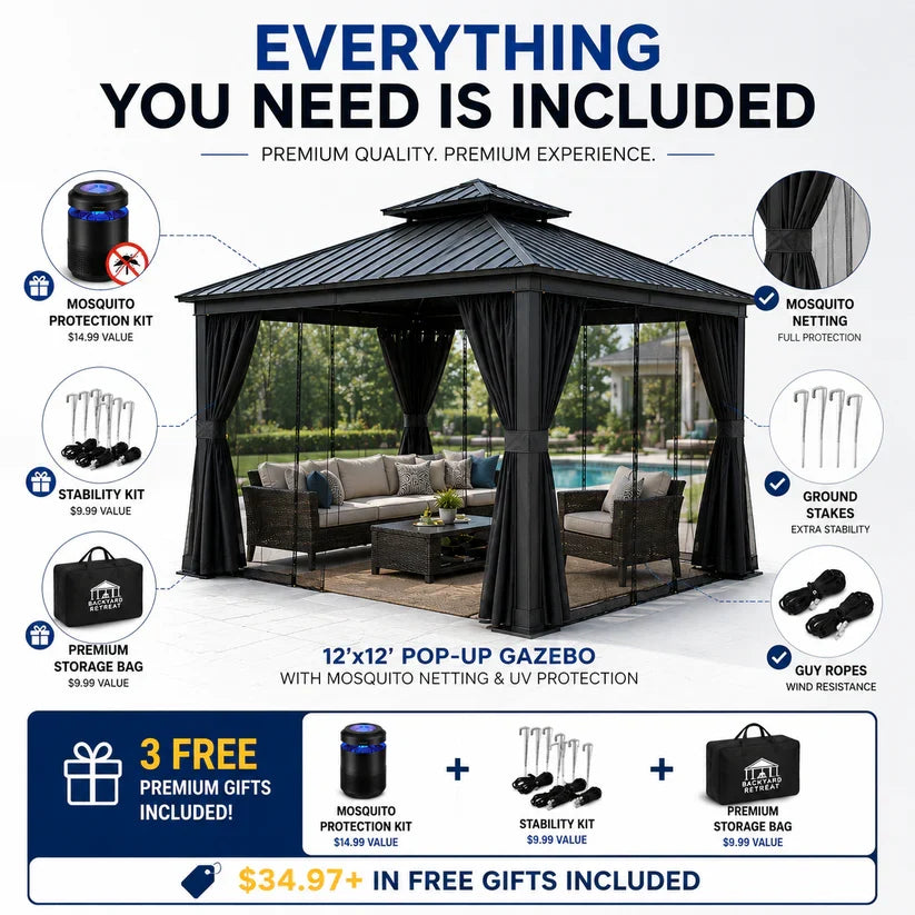 Backyard Retreat™ Gazebo