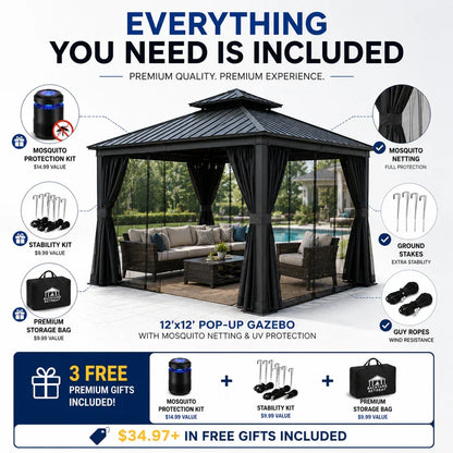 Backyard Retreat™ Gazebo