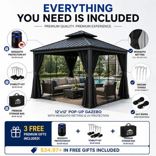 Backyard Retreat™ Gazebo