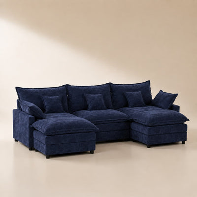 GOSUHI | 108\" U-Shaped Modular Cloud Sofa