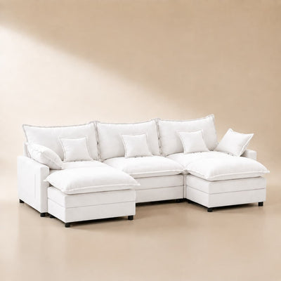 GOSUHI | 108\" U-Shaped Modular Cloud Sofa
