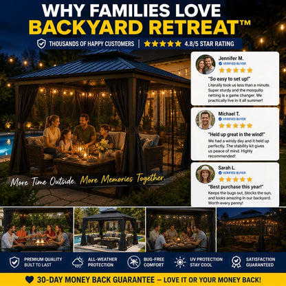Backyard Retreat™ Gazebo
