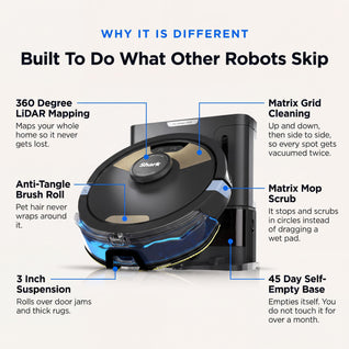 Shark Matrix Plus 2-in-1 Robot Vacuum & Mop