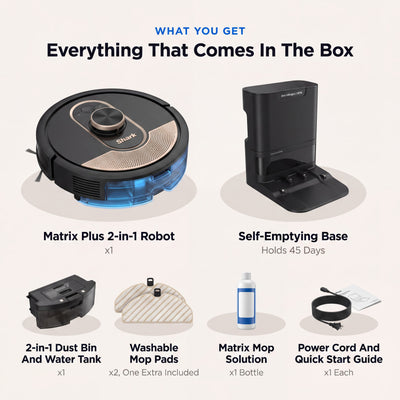 Shark Matrix Plus 2-in-1 Robot Vacuum & Mop