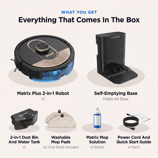 Shark Matrix Plus 2-in-1 Robot Vacuum & Mop
