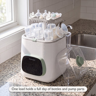 Momcozy KleanPal Pro Baby Bottle Washer, Sterilizer & Dryer
